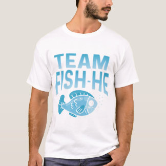 Vissen die hij of zij heeft of hebben, onthullen p t-shirt