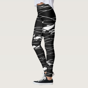 Vissen die OnderwaterZwarte zwemmen Leggings