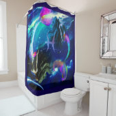 Vissen Douchegordijn (In situ)