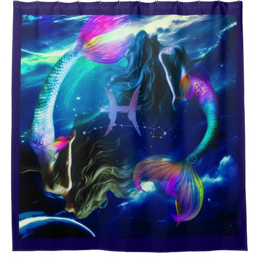 Vissen Douchegordijn (Voorkant)