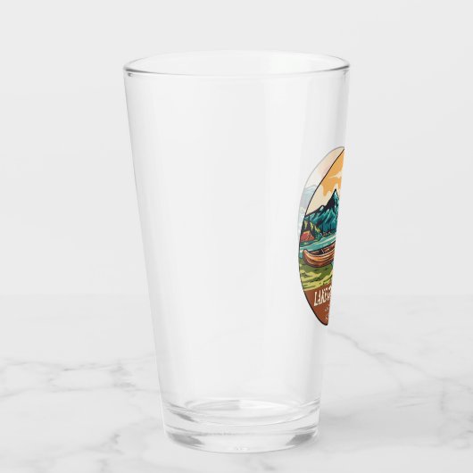 Vissen Emblem bij het meer van ChamPlavlakte Boati Glas (Rechts)