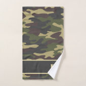 Vissen en Camo Bad Handdoek (Handdoek)
