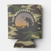 Vissen en Camo Blikjeskoeler (Achterkant)