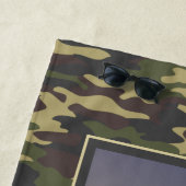 Vissen en Camo Strandlaken (In situ)