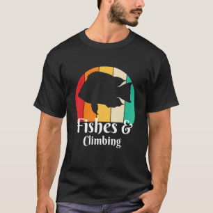 Vissen En Klimmende Klimmer T-shirt