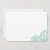 Vissen en Schelpen Kaart (Achterkant)