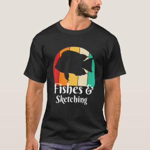 Vissen En Schetsen T-shirt