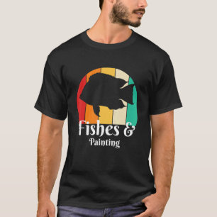 Vissen En Schilderen T-shirt