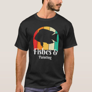 Vissen En Schilderen T-shirt