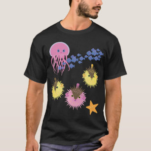 Vissen en vrienden t-shirt