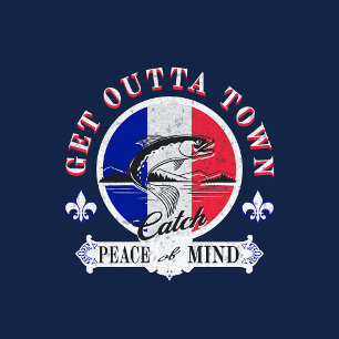 VISSEN FRANCE BASTOERNOOI LOKKEN AAS T-shirt