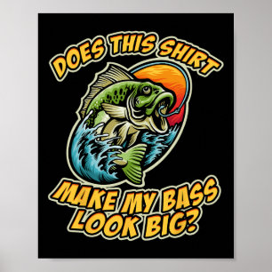 Vissen Grappig Maakt Dit Shirt Mijn Byss Er Bi Uit Poster