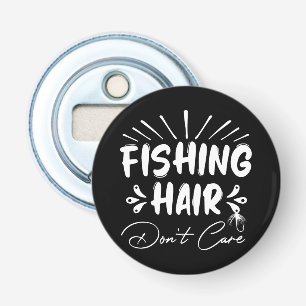Vissen Haar Maakt Niet Uit Buiten Visser Cool Button Flesopener