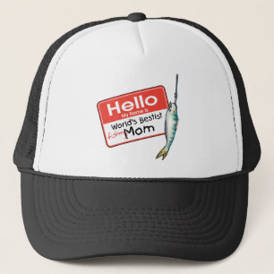 Vissen Hallo Mom Trucker Pet