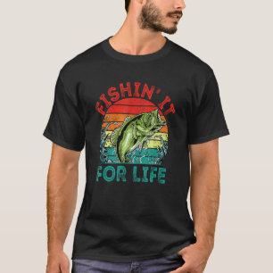Vissen Het Voor Leven Vissen Hobbys Visser Vrijeti T-shirt