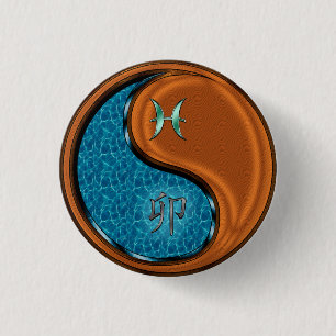Vissen & Houten Konijn Ronde Button 3,2 Cm