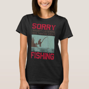 Vissen Ik Dacht Aan Vissen Visser T-shirt