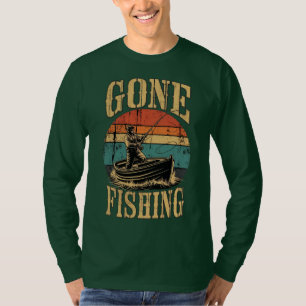 Vissen in de zonsondergang T-shirt