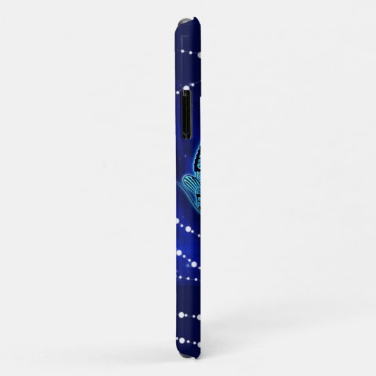 Vissen in donkerblauw II Case-Mate iPhone Case (Achterkant/rechts)