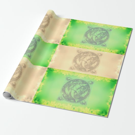 Vissen inpakpapier (Uitgerold)