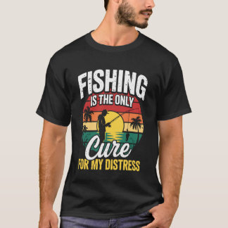 Vissen Is De Enige Genezing Mijn Therapie Visser S T-shirt