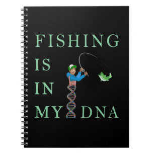 Vissen is in mijn DNA Notitieboek