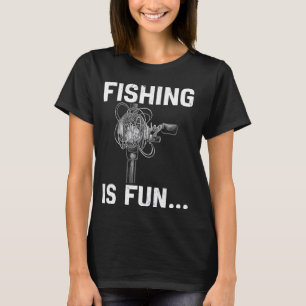 Vissen is leuk Vogelnest Vis T-shirt