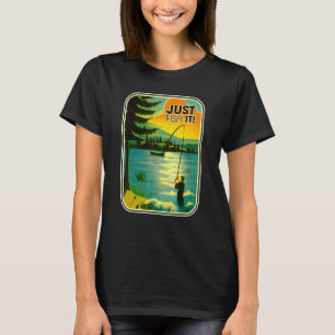 Vissen Is Wat Ik Doe Vis Buiten Vintage Vissen T-shirt