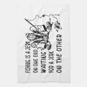 Vissen Jerk Theedoek (Verticaal)