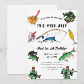 vissen kaart (Voorkant / Achterkant)