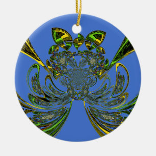 Vissen Keramisch Ornament