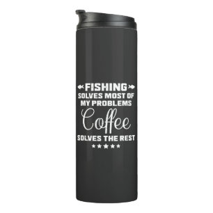 Vissen & Koffie Lost Mij Problemen Op Thermosbeker