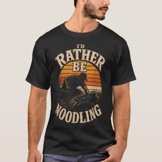 Vissen Liever Katvis Noodelen T-shirt