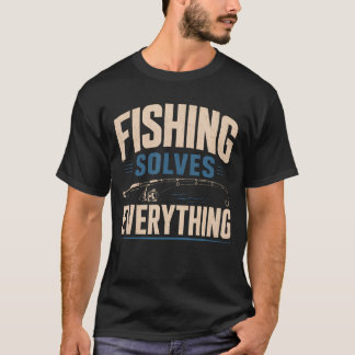 Vissen Lost Alles Op Relaxerend Weekend Meer T-shirt