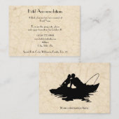 Vissen Lovers Hotel Accommodatie Enclosure Kaarten (Voorkant / Achterkant)