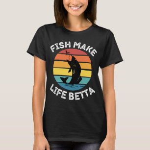 Vissen maken het leven Betta T-shirt