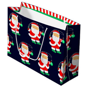 Vissen met Kerstmis Vakantie Groot Cadeauzakje