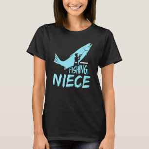 Vissen Niece Vis Visser Visser Hobbys T-shirt