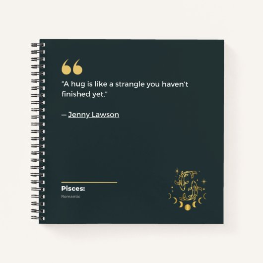 Vissen notitieboek (Voorkant)