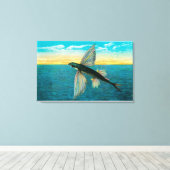 Vissen op Catalina Canvas Afdruk (Insitu (Houten vloer))