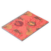 Vissen op levende koraalachtergrond notitieboek (Linkerzijde)