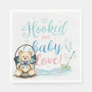 Vissen Rod Baby Reveal voor Gevist liefhebbers Servet
