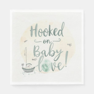 Vissen Rod Baby Reveal voor Gevist liefhebbers Servet