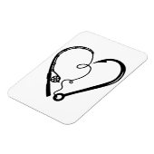 VISSEN ROD HEART HOOK MAGNEET (Linkerzijde)