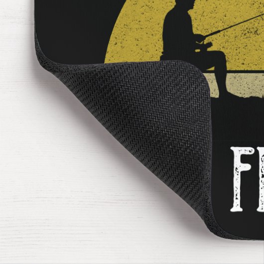 Vissen rond en ontdek het muismat (Hoek)