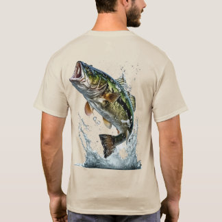 Vissen Shirt voor Hem Het man de mythe de legende