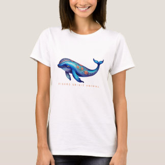 Vissen Spirit Animal Whale Alebrije Vrouw T-shirt