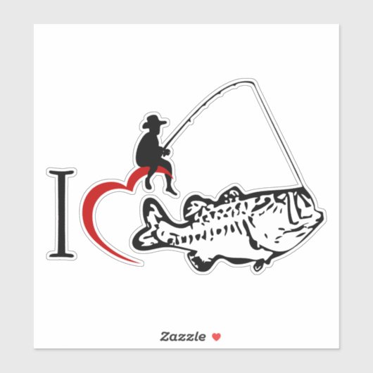 Vissen Sticker (Vel)