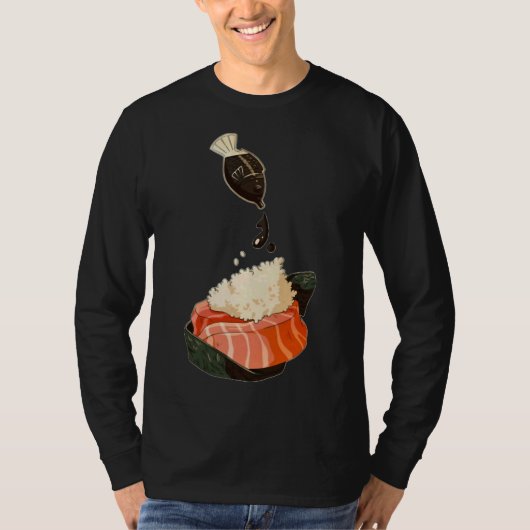 Vissen Sushi T-shirt (Voorkant)