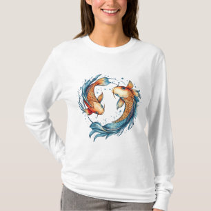 Vissen Symbool: De Kosmische Vis T-shirt